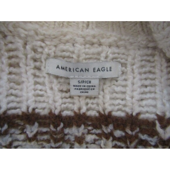 American Eagle Womens Oversized Southwestern Cotton Cardigan Sweater Size SP - Picture 7 of 8